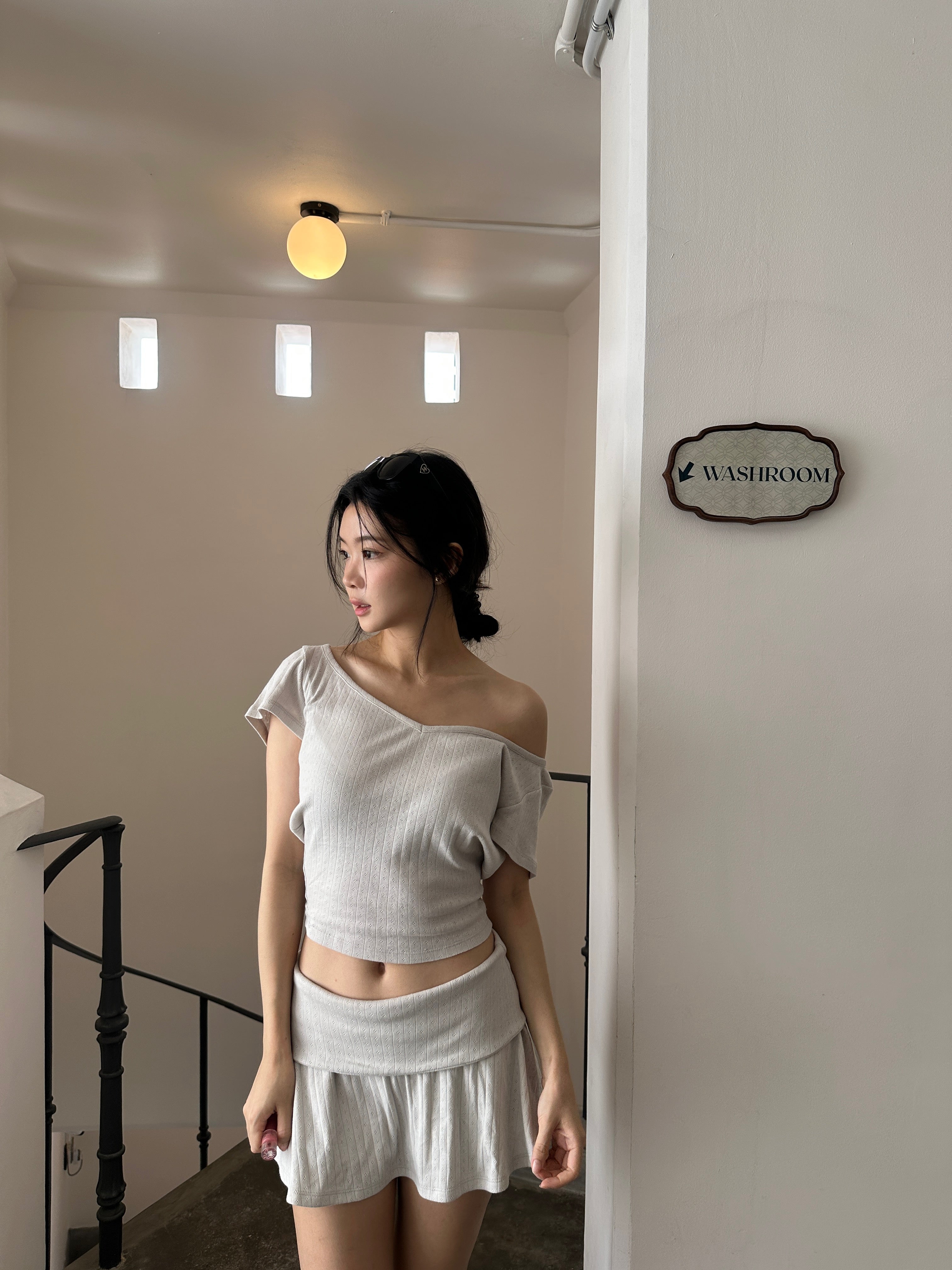 Cherie Pointelle Top